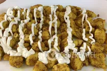 Салат с виноградом и курицей - Шаг 8 Салат с виноградом и курицей - Шаг 8