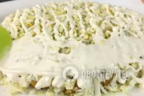 Салат с виноградом и курицей - Шаг 10 Салат с виноградом и курицей - Шаг 10