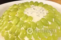 Салат с виноградом и курицей - Шаг 14 Салат с виноградом и курицей - Шаг 14