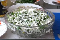 Салат с курицей и кукурузой - Шаг 7 Салат с курицей и кукурузой - Шаг 7