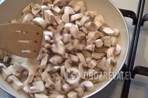 Лазанья с курицей и грибами - Шаг 2 Лазанья с курицей и грибами - Шаг 2
