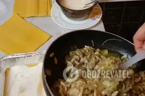 Лазанья з грибами - Крок 6 Лазанья з грибами - Крок 6