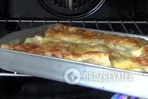 Лазанья с курицей и грибами - Шаг 7 Лазанья с курицей и грибами - Шаг 7