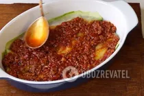 Лазанья з кабачків - Крок 7 Лазанья з кабачків - Крок 7
