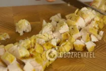 Шаровий салат із куркою - Крок 1 Шаровий салат із куркою - Крок 1