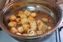 Теплый салат с грибами - Шаг 6 Теплый салат с грибами - Шаг 6