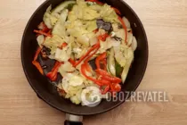 Теплый салат с креветками - Шаг 10 Теплый салат с креветками - Шаг 10