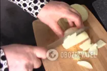 Теплый салат с брокколи - Шаг 3 Теплый салат с брокколи - Шаг 3