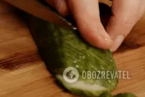 Теплый салат с креветками - Шаг 5 Теплый салат с креветками - Шаг 5