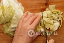 Теплый салат с креветками - Шаг 6 Теплый салат с креветками - Шаг 6