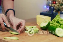 Теплый салат с языком - Шаг 5 Теплый салат с языком - Шаг 5
