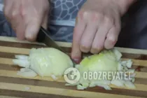 Жульен из шампиньонов - Шаг 1 Жульен из шампиньонов - Шаг 1