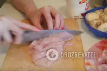 Жульен с курицей - Шаг 1 Жульен с курицей - Шаг 1