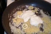 Жульен с курицей - Шаг 7 Жульен с курицей - Шаг 7