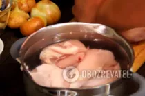 Жульен с курицей и грибами - Шаг 1 Жульен с курицей и грибами - Шаг 1