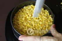 Шаровий салат із крабовими паличками - Крок 9 Шаровий салат із крабовими паличками - Крок 9