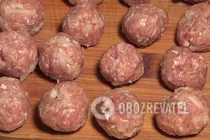Фрикадельки с рисом - Шаг 4 Фрикадельки с рисом - Шаг 4