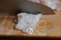 Салат с кальмарами и кукурузой - Шаг 1 Салат с кальмарами и кукурузой - Шаг 1