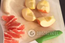 Фруктовый салат с йогуртом - Шаг 1 Фруктовый салат с йогуртом - Шаг 1