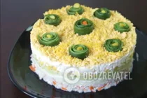 Шаровий салат із крабовими паличками - Крок 12 Шаровий салат із крабовими паличками - Крок 12