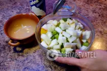 Фруктовый салат с ананасом - Шаг 5 Фруктовый салат с ананасом - Шаг 5
