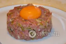 Біфштекс по-татарськи - Крок 6 Біфштекс по-татарськи - Крок 6