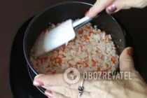 Шаровий салат із крабовими паличками - Крок 6 Шаровий салат із крабовими паличками - Крок 6