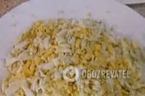 Шаровий салат із грибами - Крок 6 Шаровий салат із грибами - Крок 6