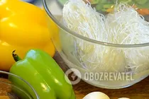 Лапша фунчоза - Шаг 1 Лапша фунчоза - Шаг 1