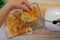 Запеканка из кабачков - Шаг 8 Запеканка из кабачков - Шаг 8