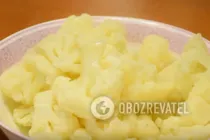 Запеканка из цветной капусты - Шаг 3 Запеканка из цветной капусты - Шаг 3
