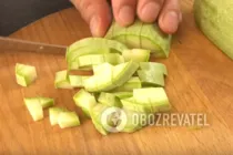 Кабачкова запіканка - Крок 1 Кабачкова запіканка - Крок 1