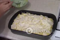 Картофельная запеканка с фаршем - Шаг 7 Картофельная запеканка с фаршем - Шаг 7