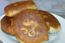 Беляши на кефире - Шаг 13 Беляши на кефире - Шаг 13