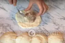 Беляши на воде - Шаг 14 Беляши на воде - Шаг 14