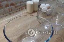 Шоколадный бисквит - Шаг 1 Шоколадный бисквит - Шаг 1