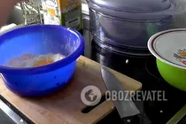 Манты в пароварке - Шаг 4 Манты в пароварке - Шаг 4