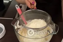 Бисквит с яблоками - Шаг 9 Бисквит с яблоками - Шаг 9