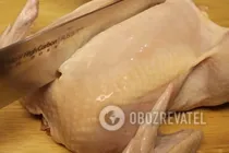 Курча табака у мультиварці - Крок 2 Курча табака у мультиварці - Крок 2