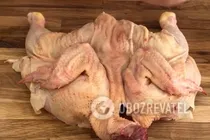 Цыпленок табака - Шаг 1 Цыпленок табака - Шаг 1