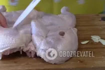 Цыпленок табака в духовке - Шаг 4 Цыпленок табака в духовке - Шаг 4