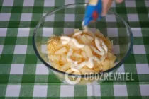 Салат с филе курицы - Шаг 8 Салат с филе курицы - Шаг 8