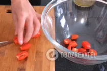 Салат с курицей и сухариками - Шаг 5 Салат с курицей и сухариками - Шаг 5