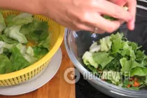Салат с курицей и сухариками - Шаг 8 Салат с курицей и сухариками - Шаг 8