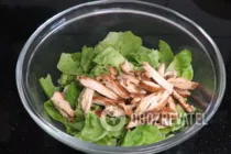 Салат с курицей и сухариками - Шаг 9 Салат с курицей и сухариками - Шаг 9