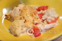Запеканка с цветной капустой - Шаг 7 Запеканка с цветной капустой - Шаг 7