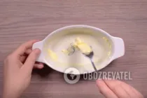 Творожная запеканка с вишней - Шаг 4 Творожная запеканка с вишней - Шаг 4