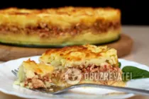 Картофельная запеканка с сыром - Шаг 7 Картофельная запеканка с сыром - Шаг 7