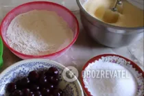 Бисквит с вишней - Шаг 3 Бисквит с вишней - Шаг 3