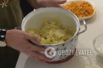 Зразы картофельные с капустой - Шаг 1 Зразы картофельные с капустой - Шаг 1